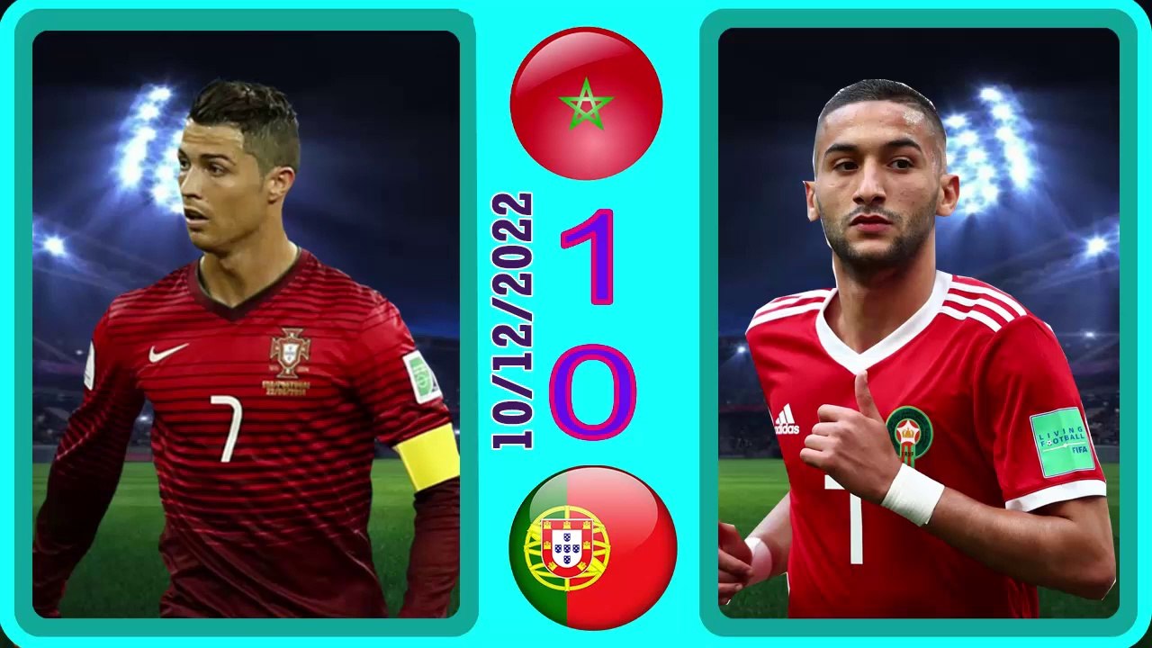 Morocco 1-0 Portugal -- البرتغال0-1المغرب  - world cup كأس العالم 2022
