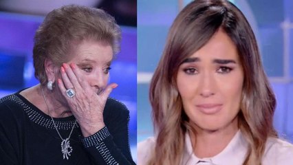 Verissimo, Wilma De Angelis in lacrime Mi perdonerà  E la Toffanin