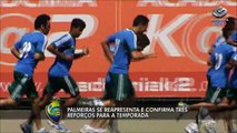 Palmeiras se reapresenta e confirma três reforços para 2014