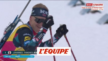 Boe remporte la poursuite d'Hochfilzen, Jacquelin 3e - Biathlon - CM (H)
