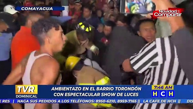Dos personas resultan con quemaduras tras manipulación de pólvora en barrio Torondón de Comayagua