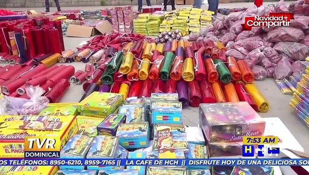 Decomiso de pólvora asciende a 2 millones de lempiras solo en esta semana