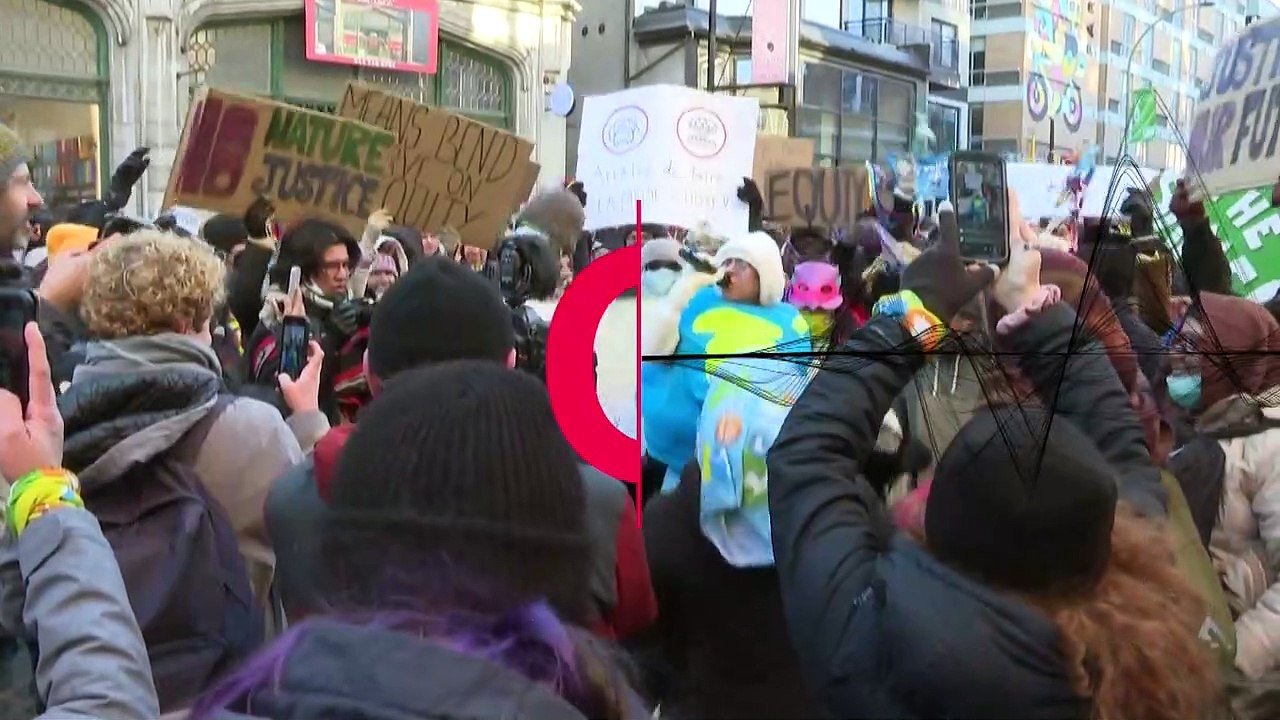 Watch: Hundreds march for biodiversity and human rights in Canada