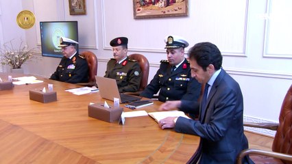 الرئيس السيسي يستقبل رئيس مجلس إدارة شركة تاليس الفرنسية