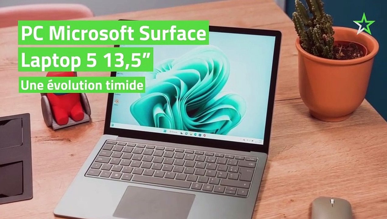 Test PC Microsoft Surface Laptop 5 13,5" : une évolution timide