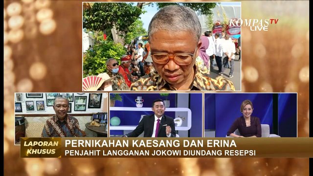Cerita Penjahit Langganan Jokowi yang Diundang ke Resepsi Tasyakuran Kaesang dan Erina
