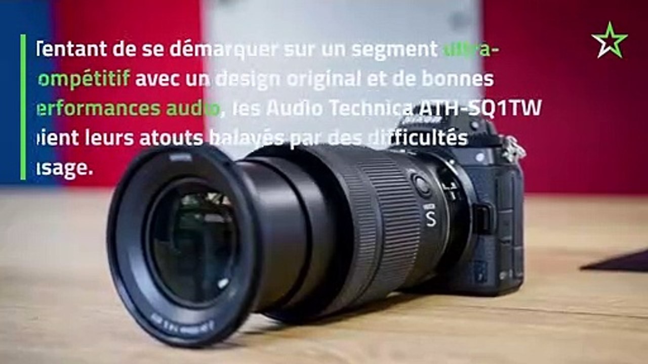 Test Écouteurs Audio Technica ATH-SQ1TW : joli...