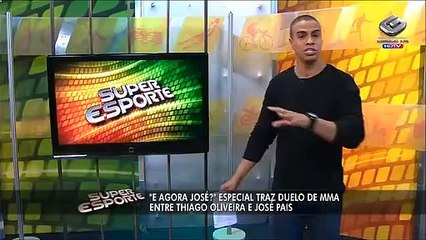 Repórter da TV Gazeta desafia apresentador no MMA