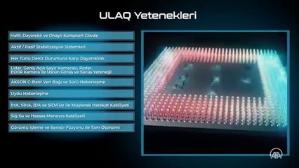 "Mavi Vatan"ın muhafızı "ULAQ SİDA" denizaltı savunma harbi görevini de icra edecek