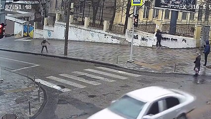 Une route vraiment très glissante