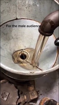 Illusion d'optique incroyable avec ce robinet