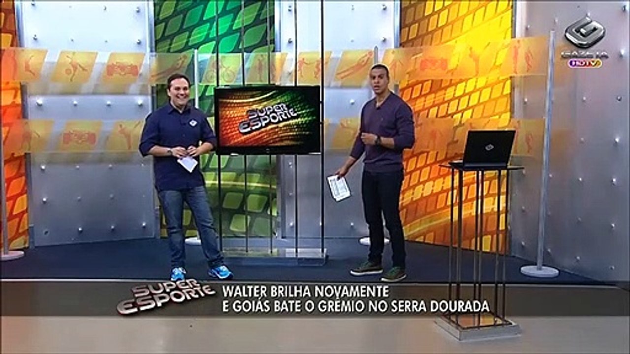 Walter brilha novamente e Goiás vence o Grêmio no Serra Dourada