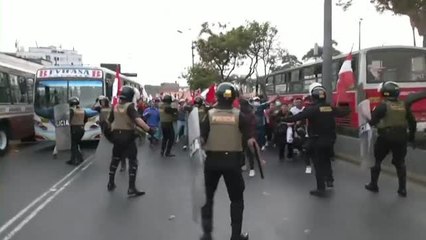 "¡Libertad para Pedro Castillo!"