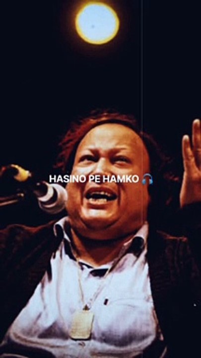 Hasseno Pay humko Bahrosaw Nhi hy Nusrat Fateh Ali Khan || NFAK Whatsapp status