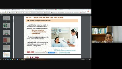 ACCIONES ESENCIALES DE LA SEGURIDAD DEL PACIENTE. MTRA BEATRIZ VAZQUEZ PEREZ.