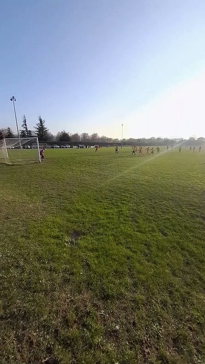 PETIT PONT ET COUP FRANC OBTENU PAR MATTÉO RODE FACE À CHATEAUNEUF DE GALAURE
