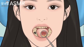 ASMR Animation Dental scaling