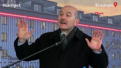 İçişleri Bakanı Soylu, Erzurum'da otel açılışında konuştu