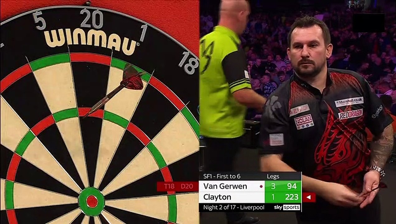 van Gerwen vs Clayton | Night 2 | Premier League Darts 2022