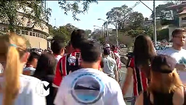 Confira os bastidores do clássico entre São Paulo e Santos