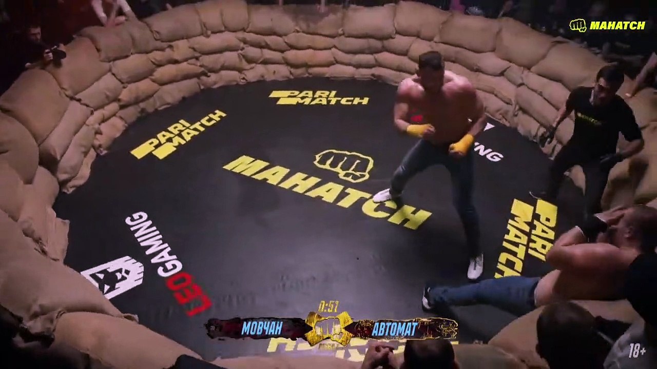 -Assault Rifle- Gadzhi's Best Fights and KO's in Mahatch - Bare Knuckle Boxing Championship -