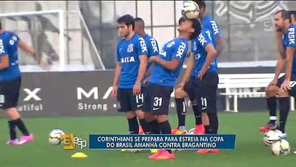 Treino fechado no Corinthians mantém mistério da equipe contra o Bragantino