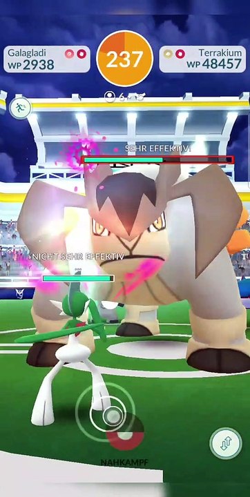 Terrakium in pokémon go fangen