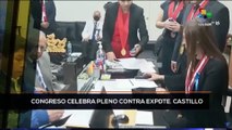 teleSUR Noticias 15:30 11-12: Congreso peruano celebrará sesión extraordinaria