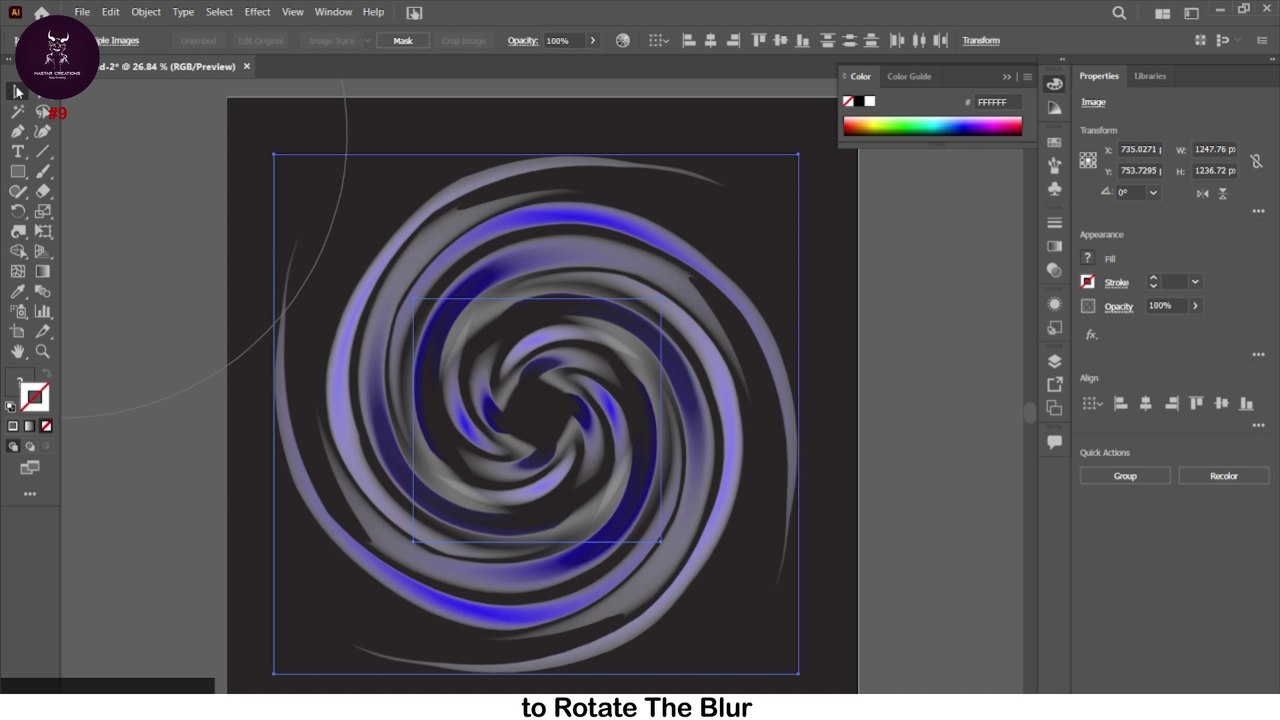 How To Make Simple Background Design in 2 min | Hastar Creations