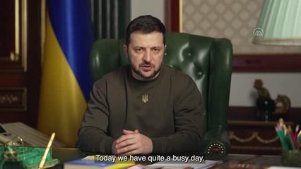 Zelenskiy ülkesindeki elektrik kesintilerine ilişkin açıklama yaptı