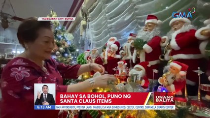 Bahay sa Bohol, puno ng Santa Claus items | UB