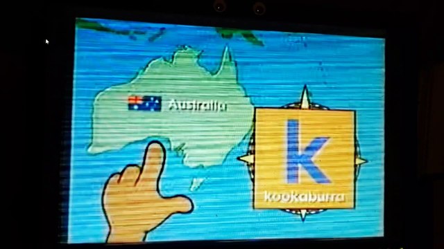 Rusty and Rosy: Letter K - Kookaburra - Australia