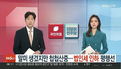 말미 생겼지만 첩첩산중…'법인세 인하' 등 예산안 평행선