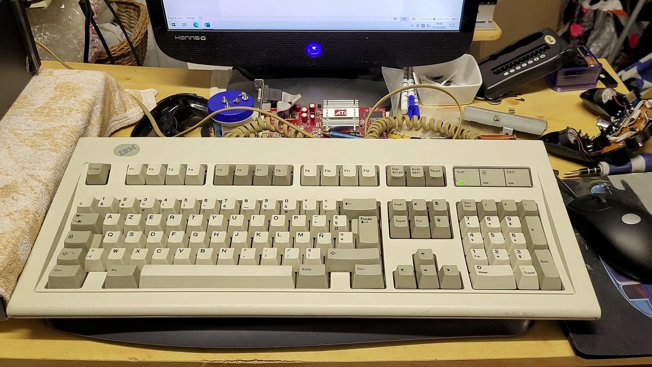 Clavier IBM model M rubber dome (membrane)