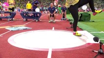 Katharina MAISCH Performance During The Women's Shot Put Final at Munich 2022