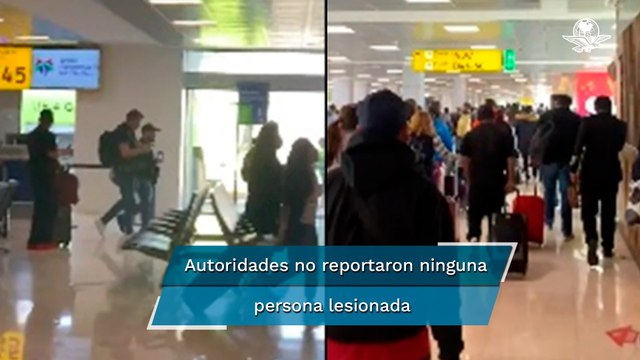 Incendio causa desalojo de pasajeros en el Aeropuerto Internacional de Guadalajara