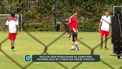 Frente ao Santos, São Paulo busca quebrar jejum de 10 meses sem vencer clássicos