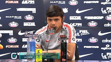 Confira como foi a coletiva com o atacante Romero