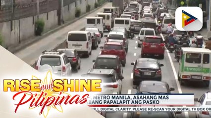 Trapiko sa Metro Manila, asahang titindi pa habang papalapit ang Pasko ayon sa MMDA