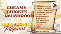 SARAP PINOY | Creamy chicken mushroom