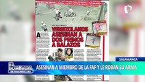 Salamanca: Miembro de la FAP y su primo son acribillados por banda de extranjeros