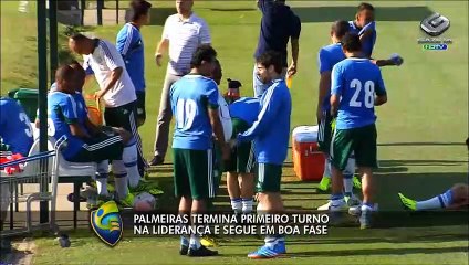 Palmeiras se reapresenta após vitória sobre o Atlético-GO