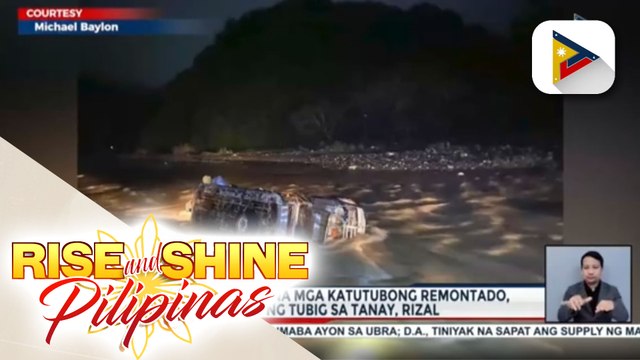 8 patay, 1 sugatan nang anurin ng tubig ang sinasakyang jeep ng mga katutubong Remontado sa Tanay, Rizal