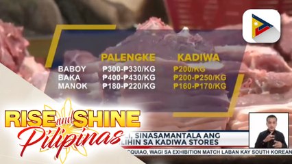 Mga mamimili, sinasamantala ang murang bilihin sa Kadiwa stores
