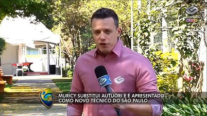 Confira a apresentação de Muricy Ramalho no São Paulo