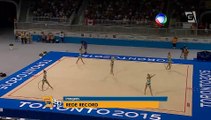 Brasil chega a 100 medalhas após conquistas na ginástica rítmica
