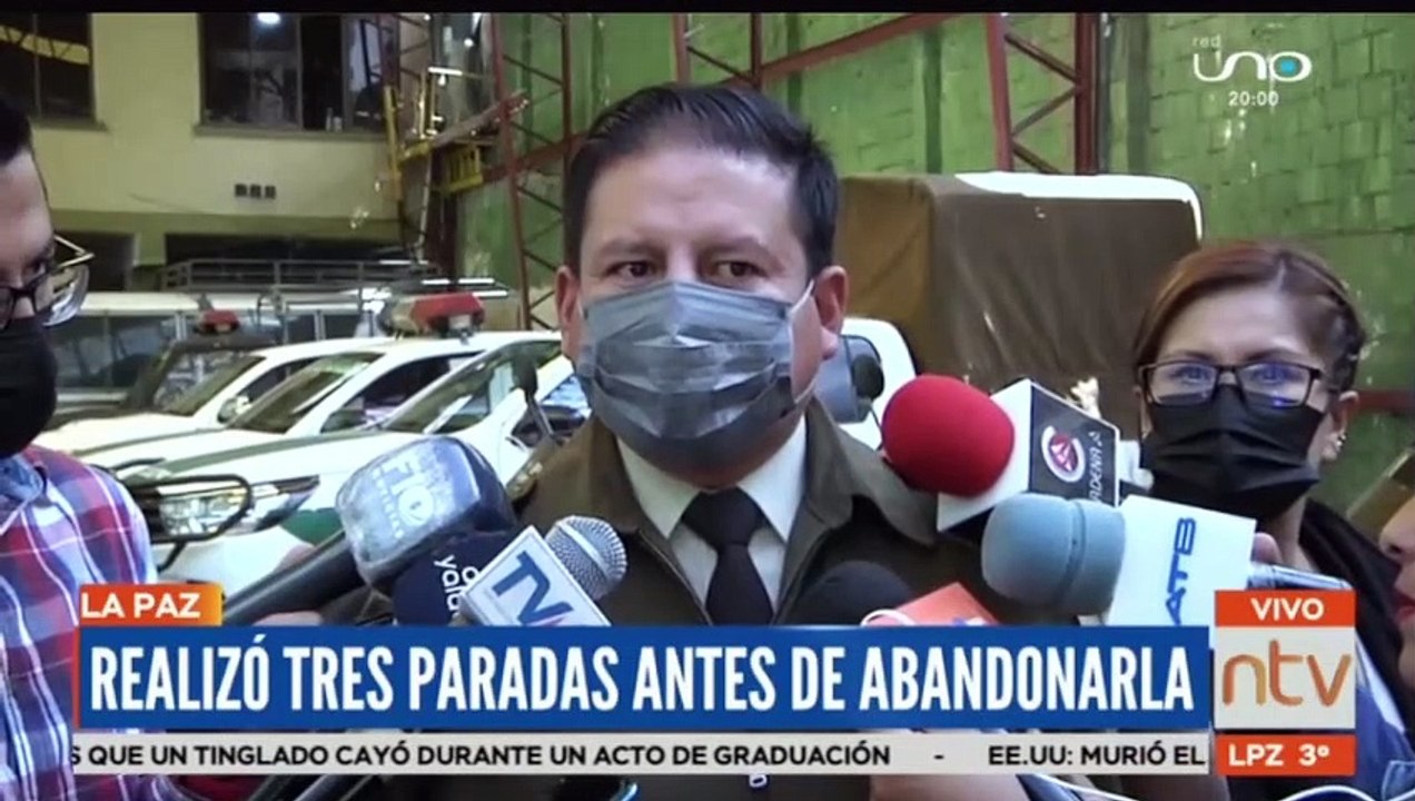 La Paz: sujeto cargó el cuerpo sin vida varias cuadras