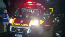 Bombeiros atendem vítima de agressão no Centro de Cascavel