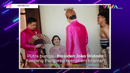 Tawa Bahagia Keluarga Jokowi di Balik Siraman Kaesang