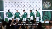 Com Ademir e César Maluco, Palmeiras lança novo uniforme